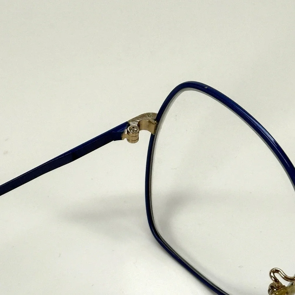 TURA MOD 272 Eyeglasses‎ Frame Only 5 3/4 55-18-145 OA Blue Red Made in Japan